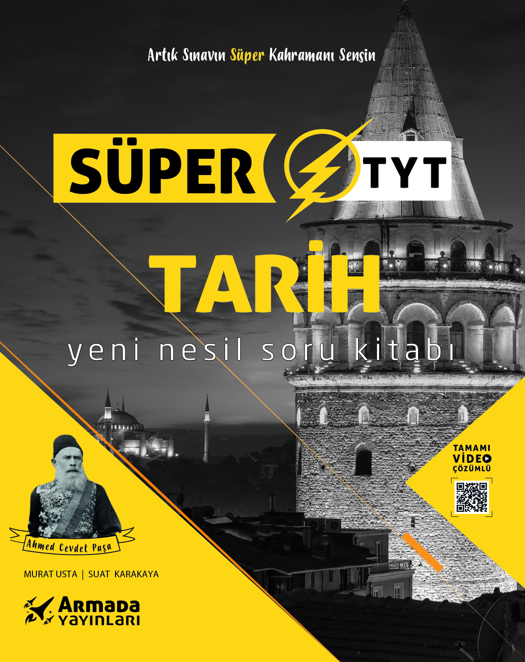Süper TYT Tarih Yeni Nesil Soru Kitabı kapak görseli